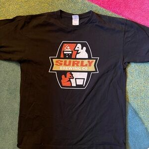 Surly Brewing Co Vtg Black T-Shirt